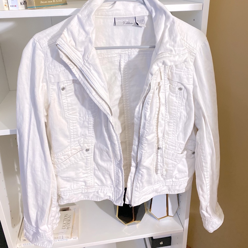 White blazer